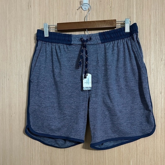 Johnnie-O Ricky Striped Performance Shorts, Size Small - Picture 2 of 11